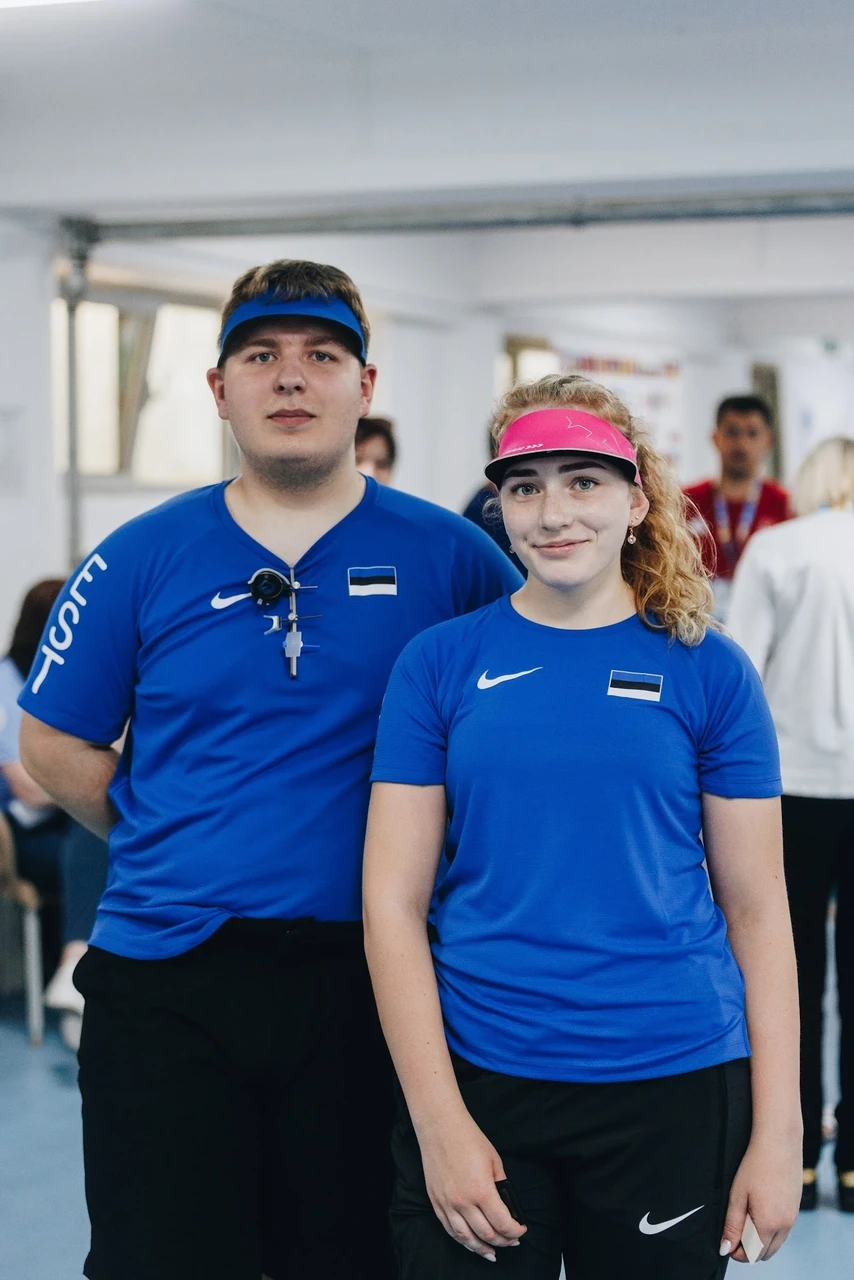 Kristo Käo ja Lisell Väljak (Brit Maria Tael/Eesti Olümpiakomitee)