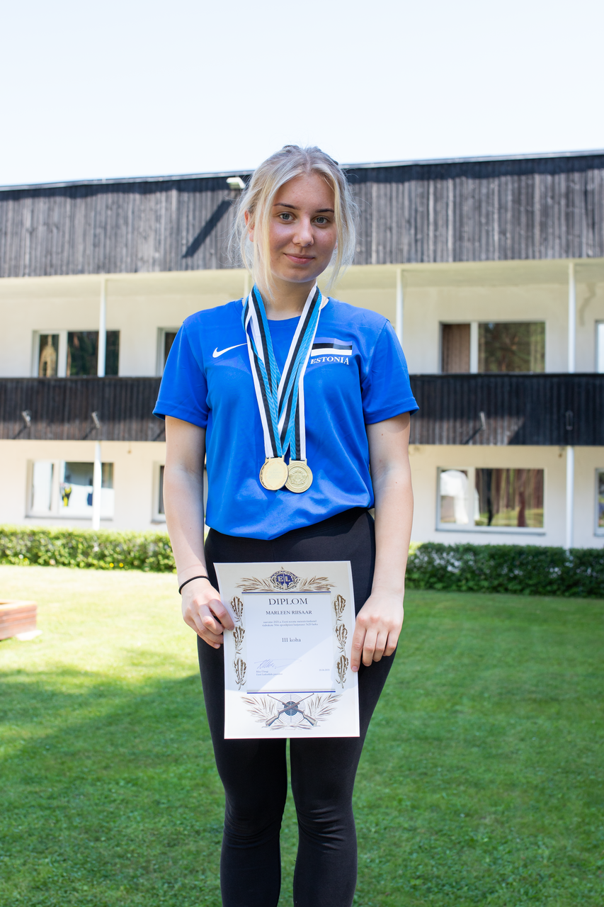 Marleen Riisaar individuaalselt Eesti noorte meister