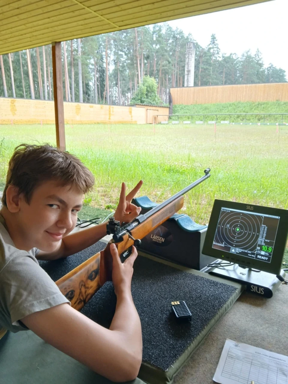 Spordipüssiga ideaalse lasu teinud Daniel