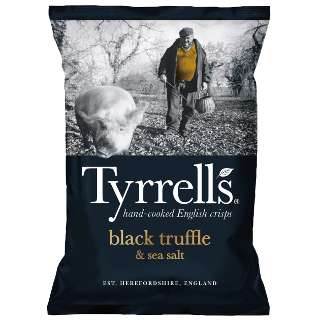 Tyrrell's kartulikrõpsud musta trühvli ja meresoolaga 150g