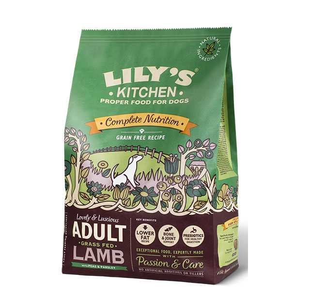 Lily's Kitchen täistoit
koertele: lambaliha ja köögiviljadega 1 kg