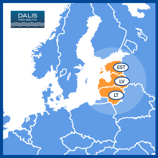 FMCG Baltic map