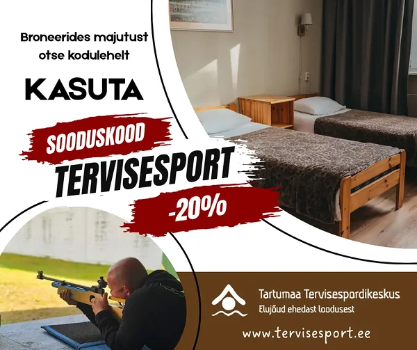 Puhka -20% soodsamalt