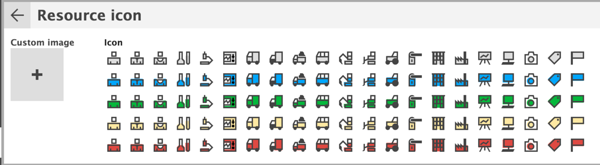 Ganttic's Resource profile icons are a neat way to add some color and customization to your plans