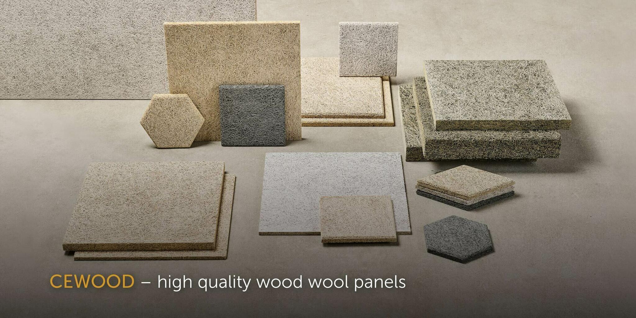 Wood Wool Wood Chip Board 60x60