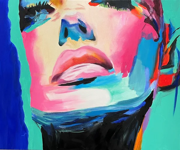 Hetk Enne...  2025 akrüül lõuendil 80x100cm
