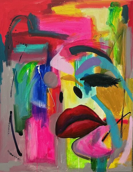 POP1/2023 acrylic on canvas 70x90cm