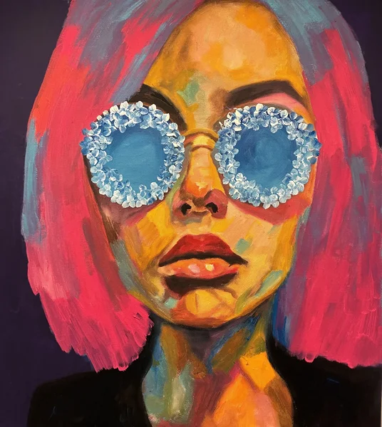 "Summer stays" 2026 akrüül lõuendil 80x90 cm