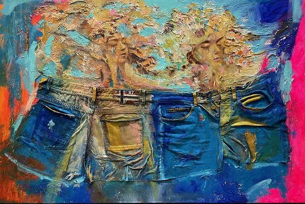 Generation Z 2022 acrylic on canvas 120x80cm