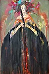 "Punutud aeg" 2026 akrüül lõuendil 120x80cm 