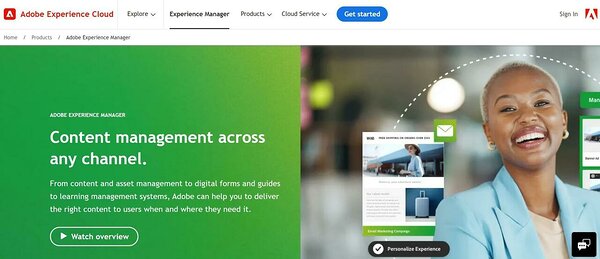Adobe Experience Manager screenshot