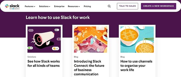 Slack screenshot