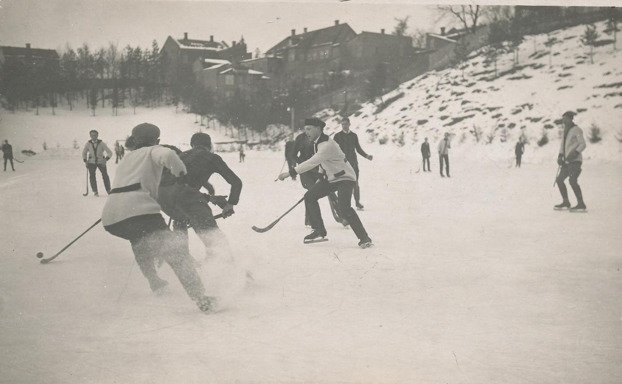Jääpallimäng Tartus 1923