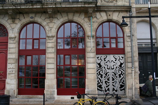 metallvärav, quai des Chartrons, Bordeaux