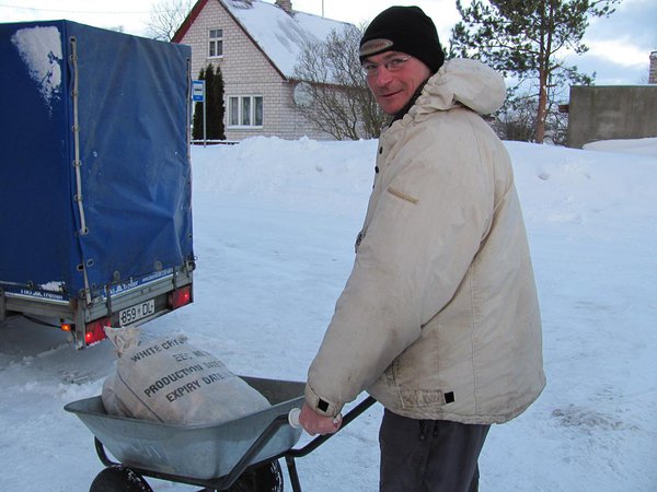 2011. aasta talv Peipsil, saagid tihti 40 kilo päevas. Hea, et sai kalale mindud kastiauto ja järelkäruga. 