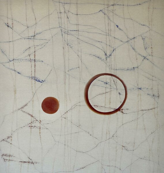 Päike loojub itta, 180 x 190 cm, 2023