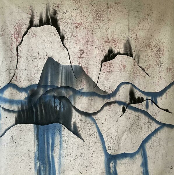 Taara aed, 200 x 190 cm, 2023