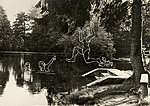 Suurvesi Keila jõel. Ujumiskoht Punane Vähk. Foto: Harjumaa muuseumid, illustratsioonid Marje Kask