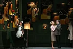 Annina Wachter (Adele), Susanne Langbein (Rosalinde), Florian Stern (Eisenstein)