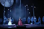 Fenja Lukas (Liù), Alexander York (Ping), Elena Batoukova-Kerl (Turandot)