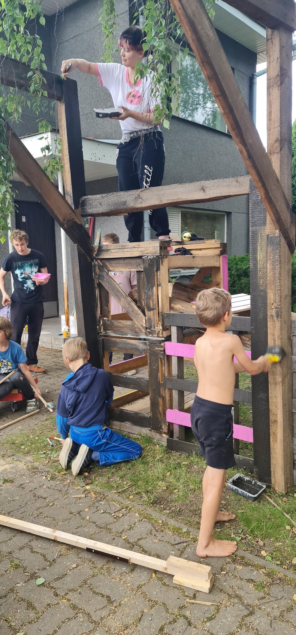 Junkyard Playground Training — NGO Kids Outdoors, Estonia