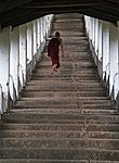 Thaton, climbing the stairs