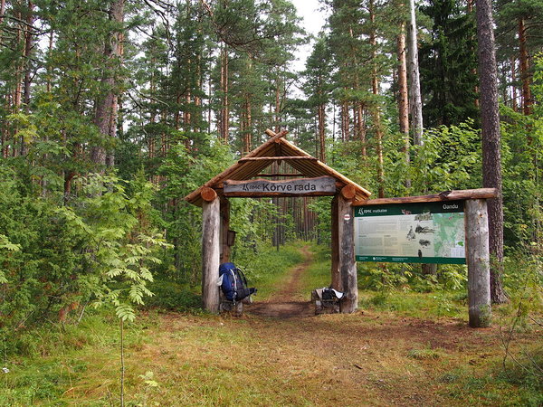 Kõrve raja algus