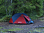 camp at Vennäänmutka