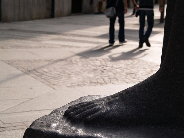 feet in Torino, Italy