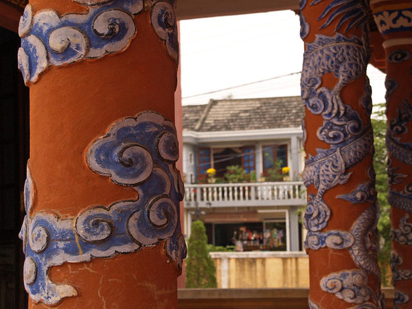a pagoda in Hoi An