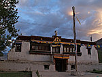Sani monastery during sunrise