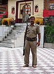 a guard in Bhimakali temple