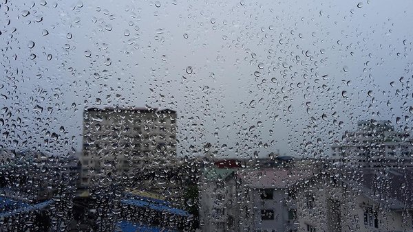 rainy Yangon