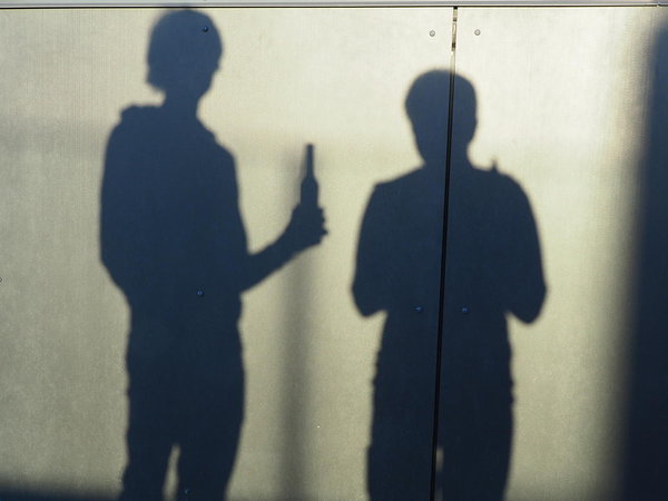 shadows on the roof