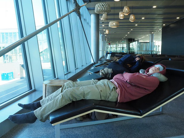 morning at Vantaa airport