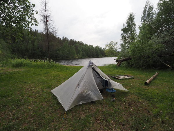camping at Liivjärve