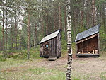 new architecture at Seljandiku campsite