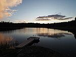 Pirttijärvi sunset