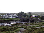 Sligachan hotel and stone bridge