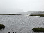 the hills in rain