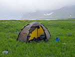 camping in Hlöðuvík