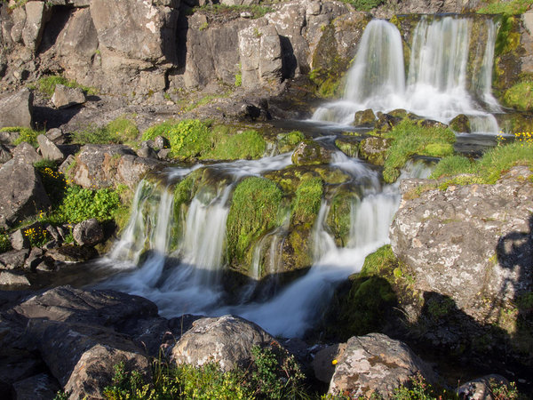 Dynjandi waterfall