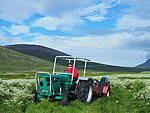 Sigurós and the tractor