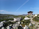 Saaijädrvi kemmerg Norra mägede ja Saana taustal