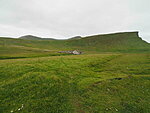 our temporary home on Foula