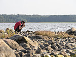 taking pictures of rocks