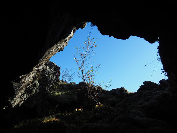 exit of the cave