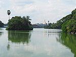 Swedagon in the background