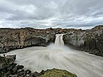Aldeyarfoss with us (picture by Karljin from the Netherlands)