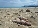 stone collection on Pori beach
